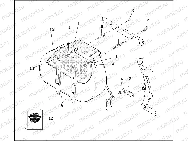 SADDLEBAGS - FLSTS/I