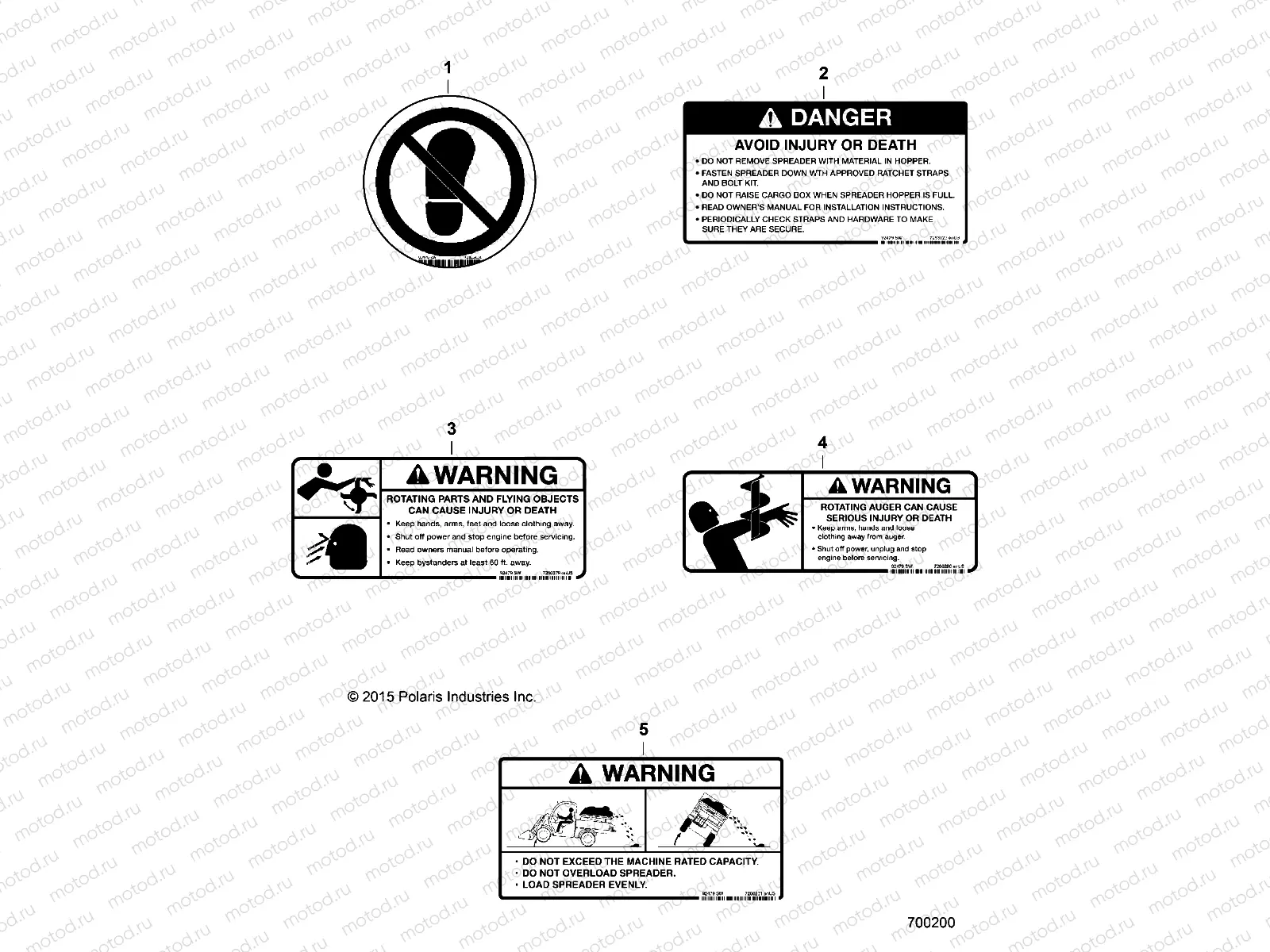 SAND/SALT SPREADER | SAND/SALT SPREADER, DECALS