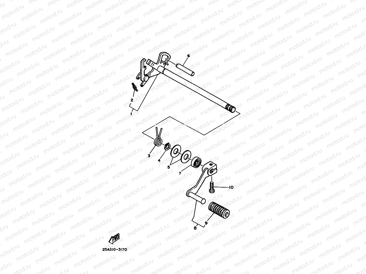 SCHALTWELLE & SCHALTPEDAL
