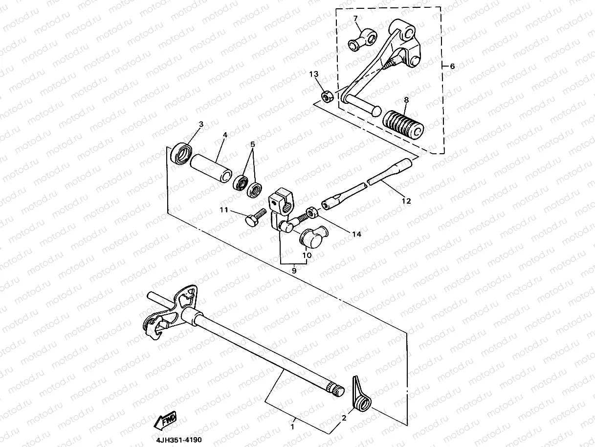 SCHALTWELLE & SCHALTPEDAL