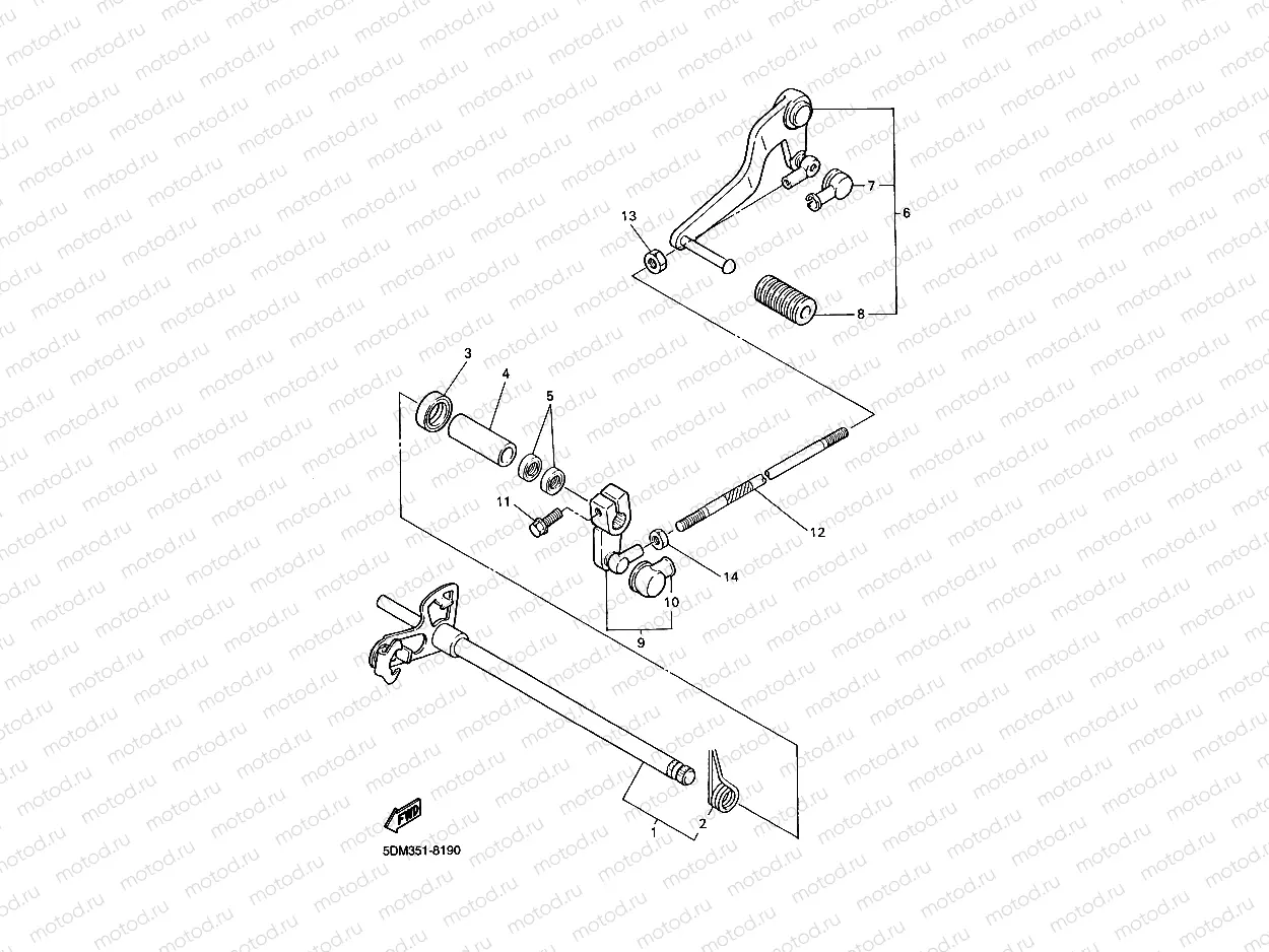 SCHALTWELLE & SCHALTPEDAL