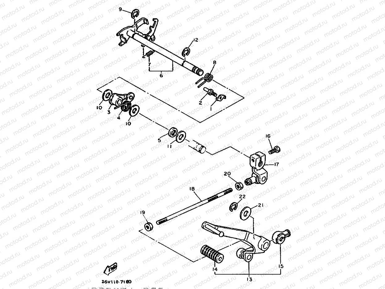 SCHALTWELLE & SCHALTPEDAL