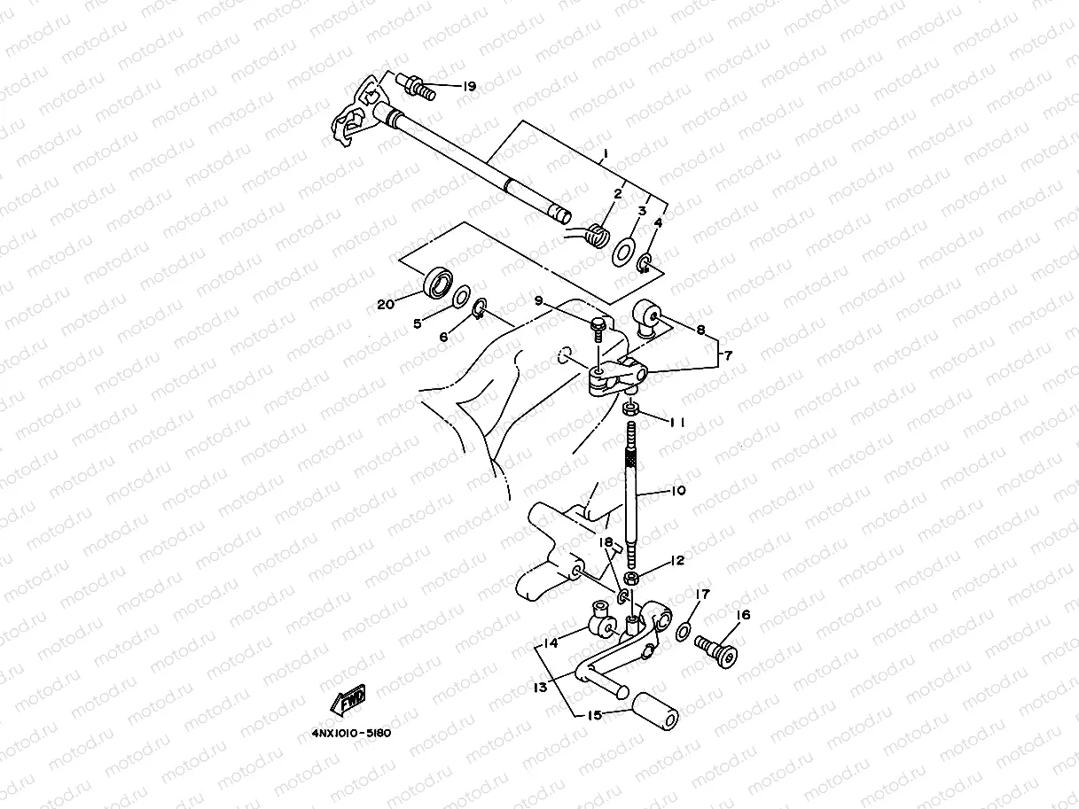 SCHALTWELLE & SCHALTPEDAL