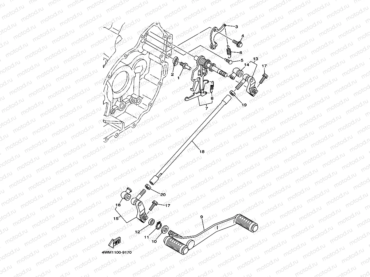 SCHALTWELLE & SCHALTPEDAL
