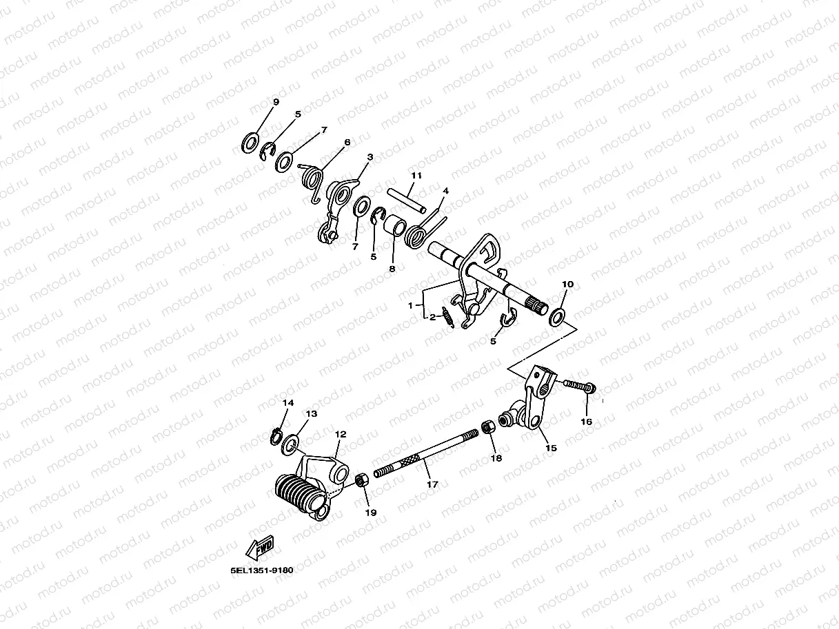 SCHALTWELLE & SCHALTPEDAL