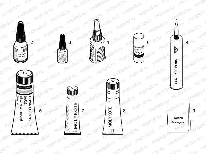 Sealing and lubricating agents
