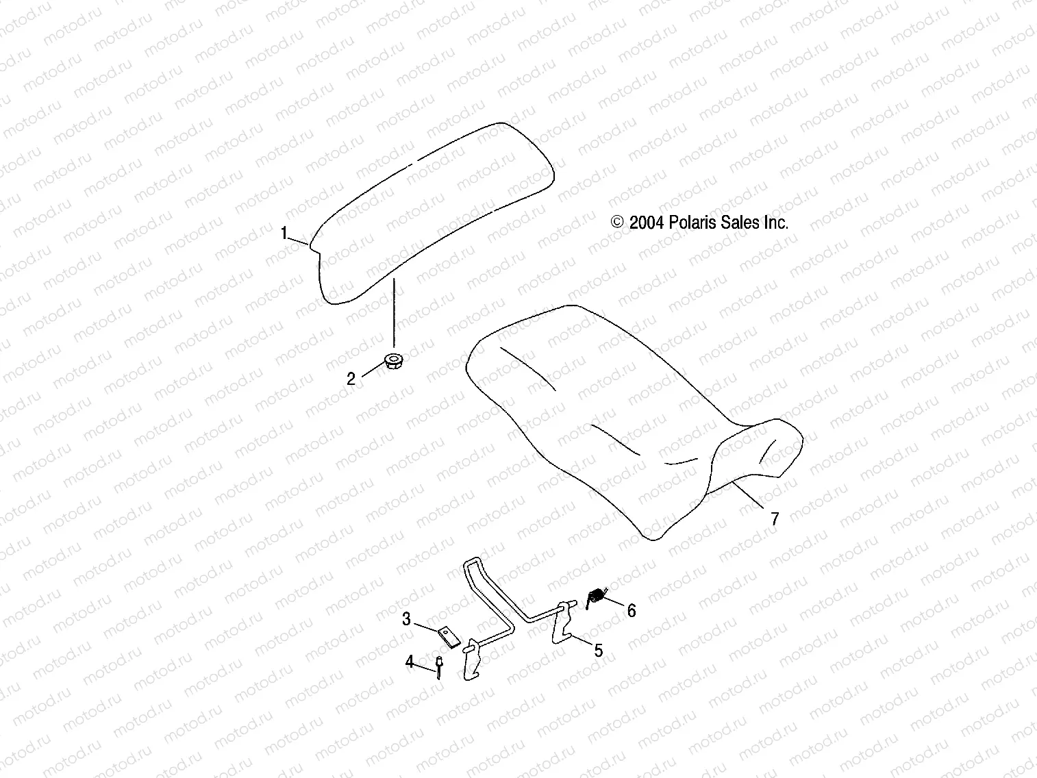 SEAT - A05JD50AA/AB/AC (4995189518A09) | SEAT - A05JD50AA/AB/AC (4995189518A09)