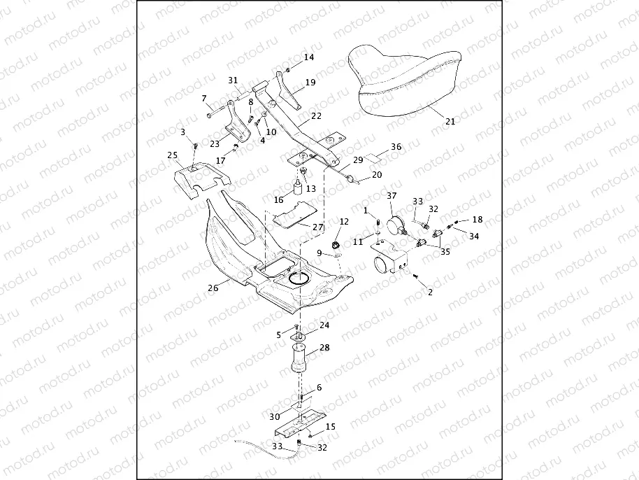 SEAT - AIR CUSHION