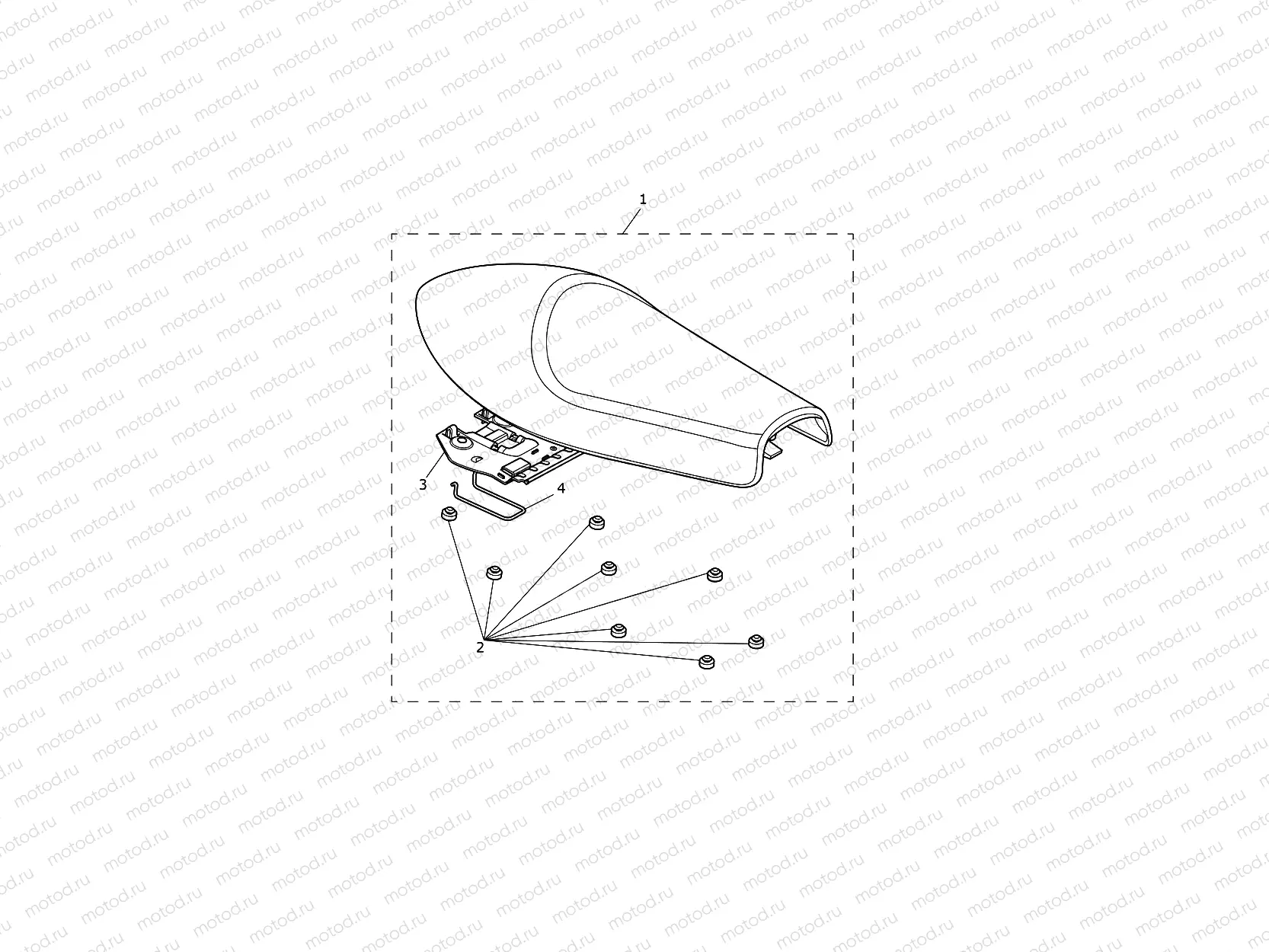 Seat Assembly - Single Seat