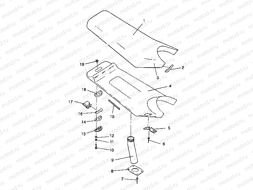 SEAT ASSEMBLY SL 650 / B934058 (4924732473007A) | SEAT ASSEMBLY SL 650 / B934058 (4924732473007A)