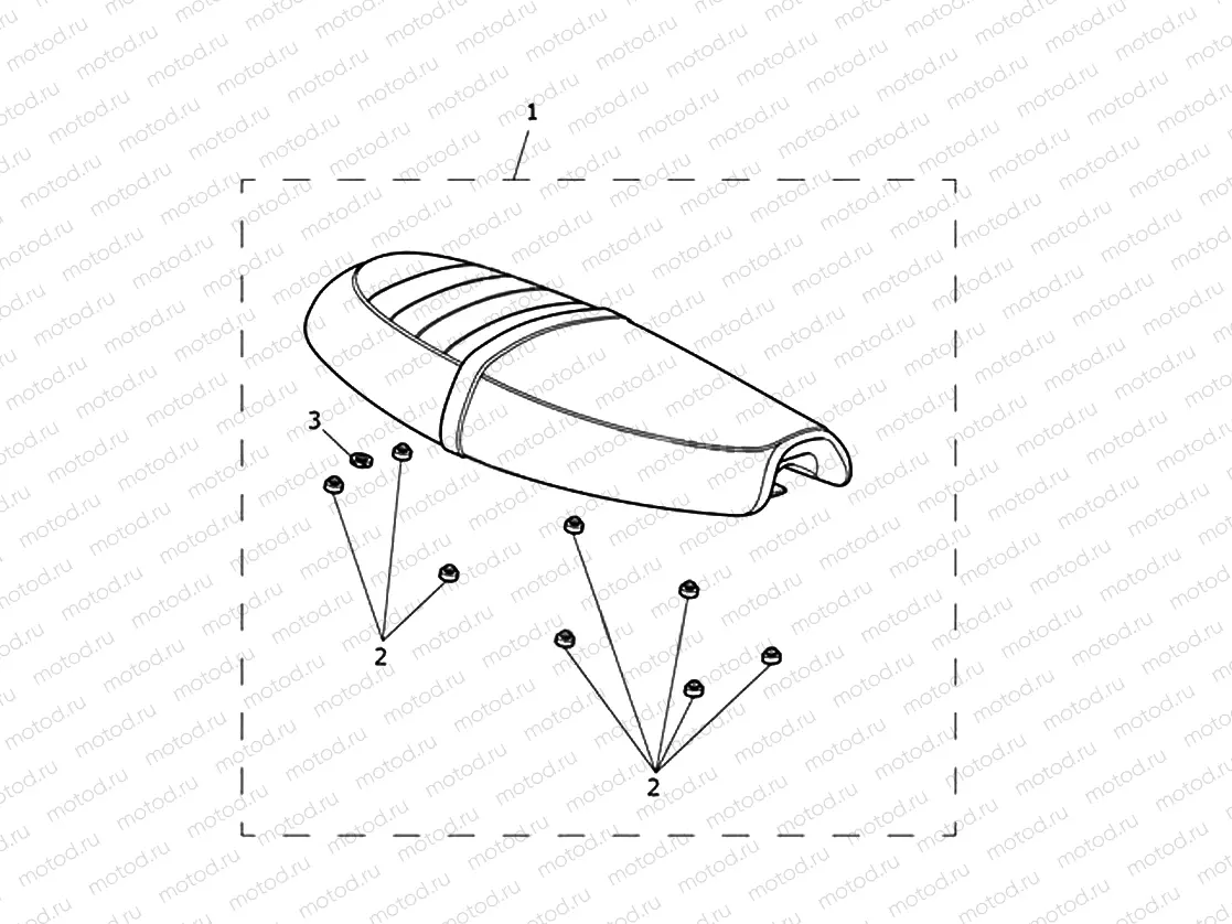 Seat Assembly & Toolkit - T120 A
