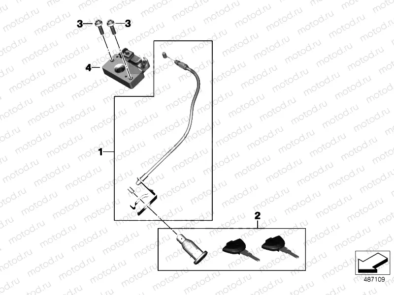 SEAT BENCH LOCK