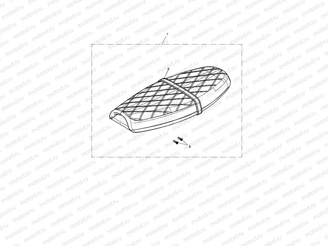 Seat, Bench, Quilted, Brown