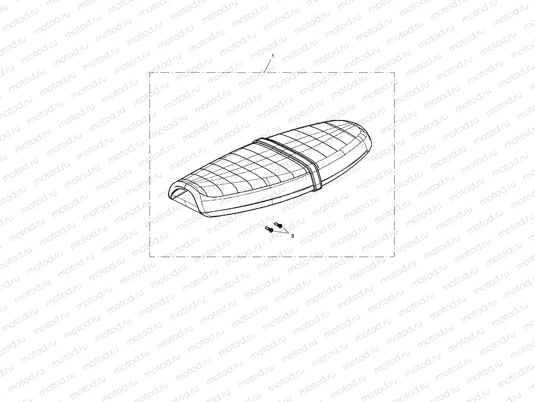 Seat, Bench, Ribbed, Black