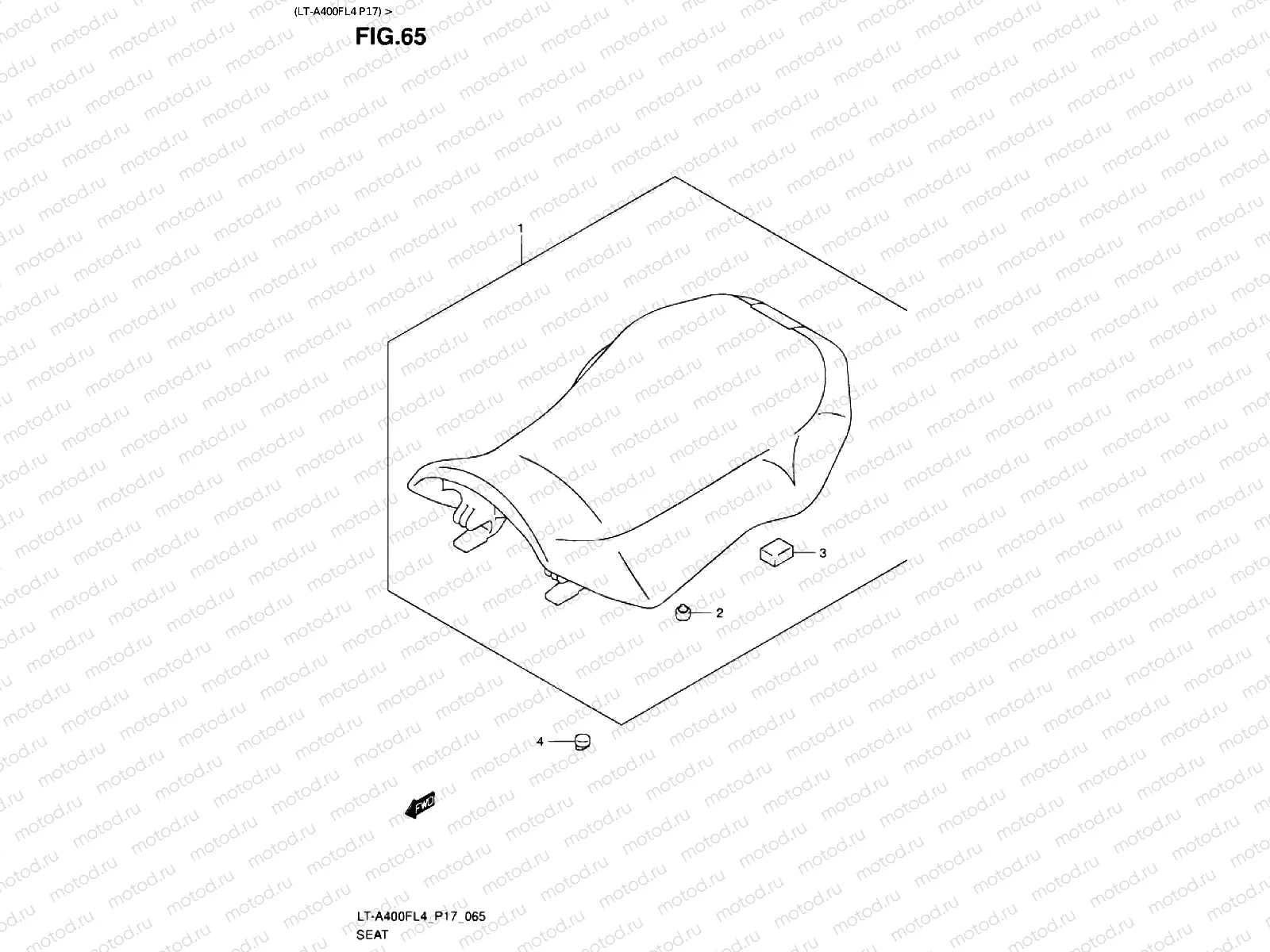 SEAT (LT-A400FL4 P17)