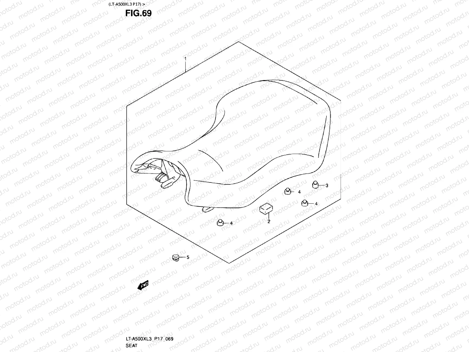SEAT (LT-A500XL3 P17)