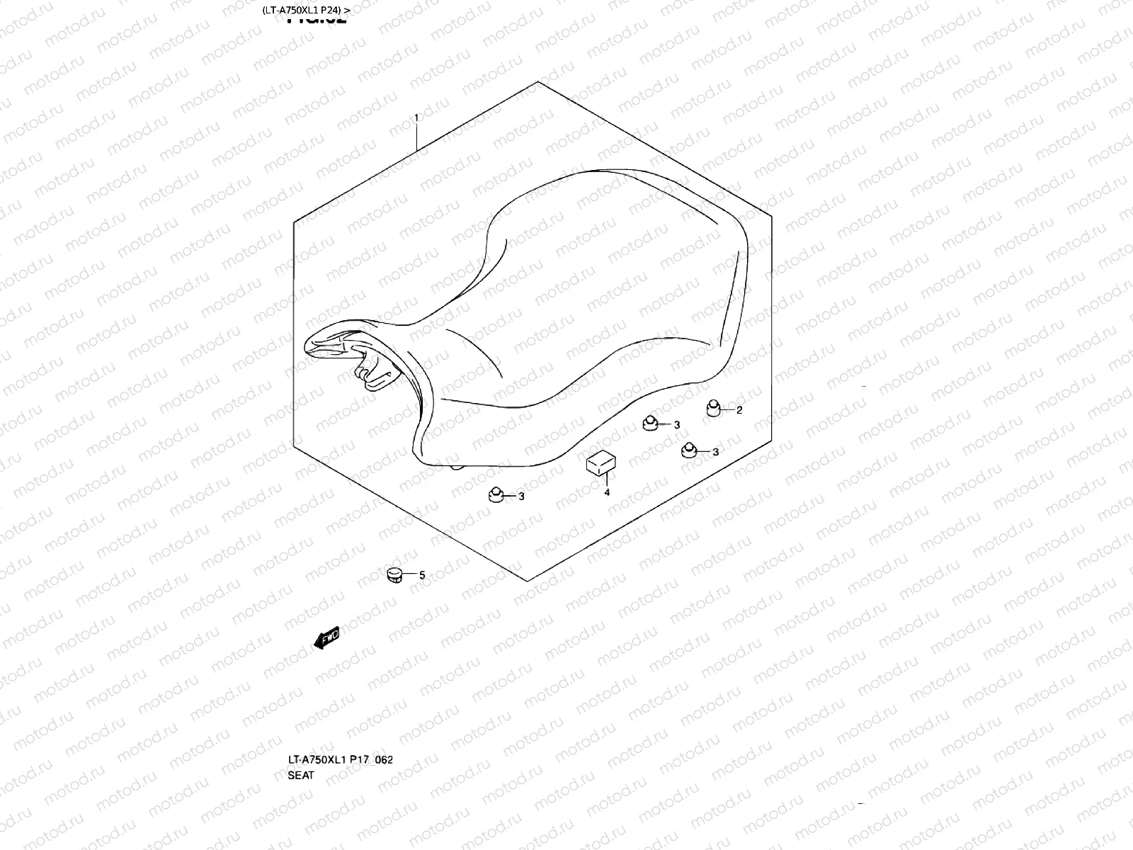 SEAT (LT-A750XL1 P24)