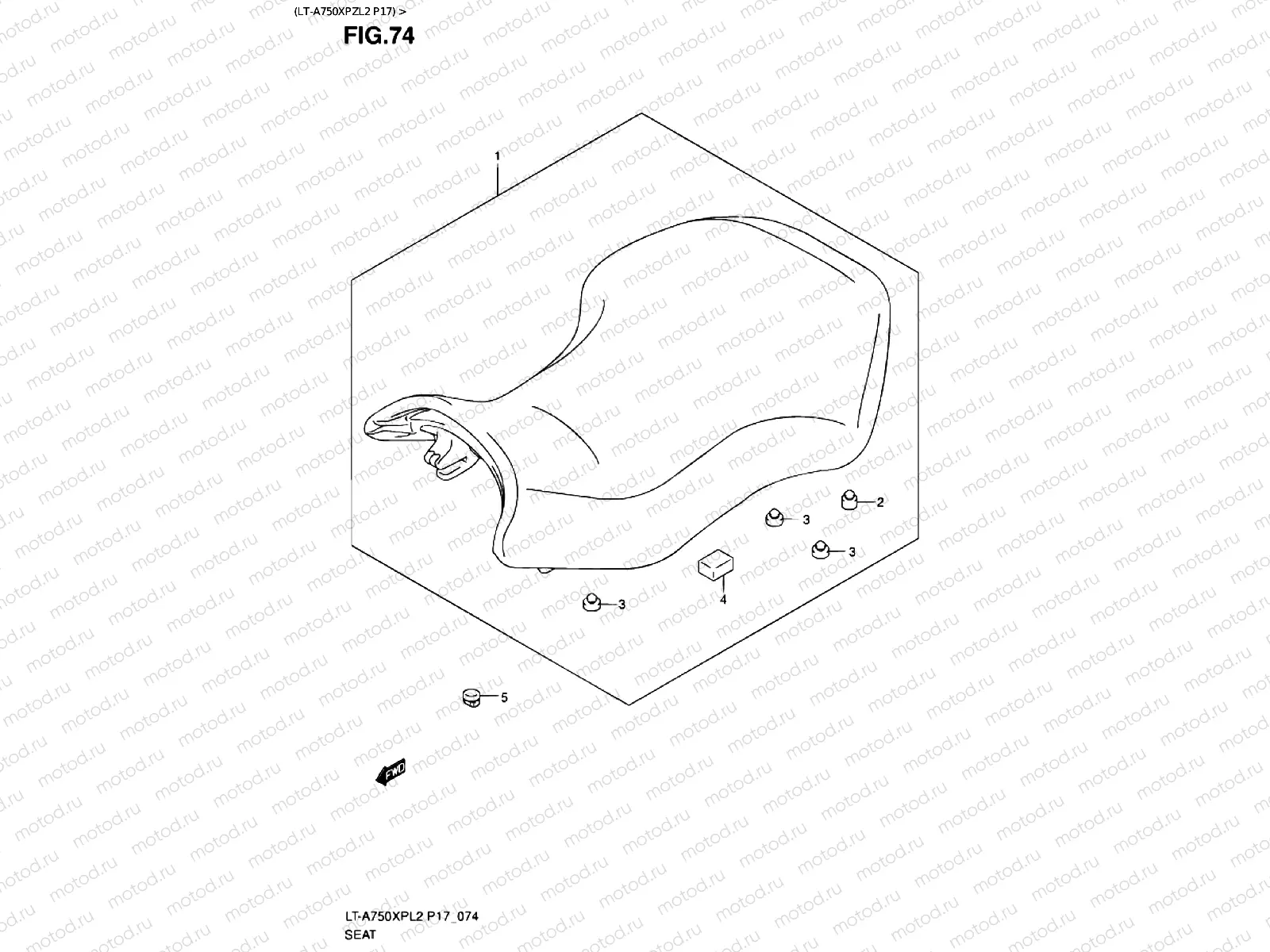 SEAT (LT-A750XPZL2 P17)