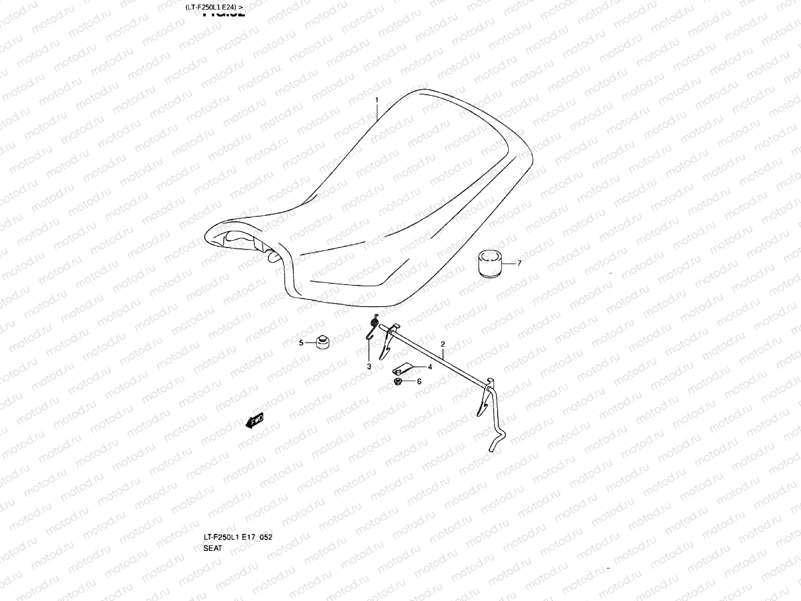 SEAT (LT-F250L1 E24)