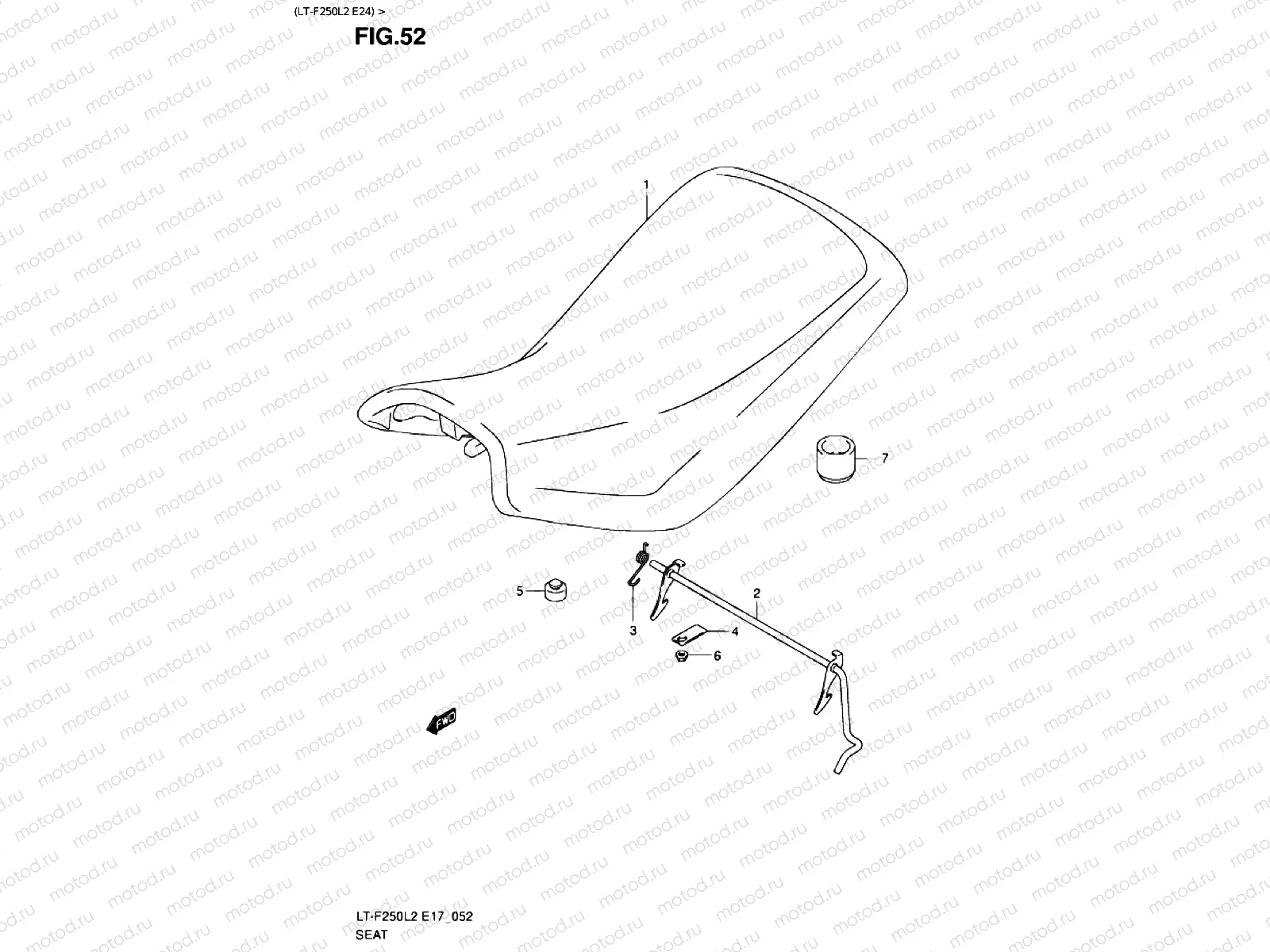 SEAT (LT-F250L2 E24)