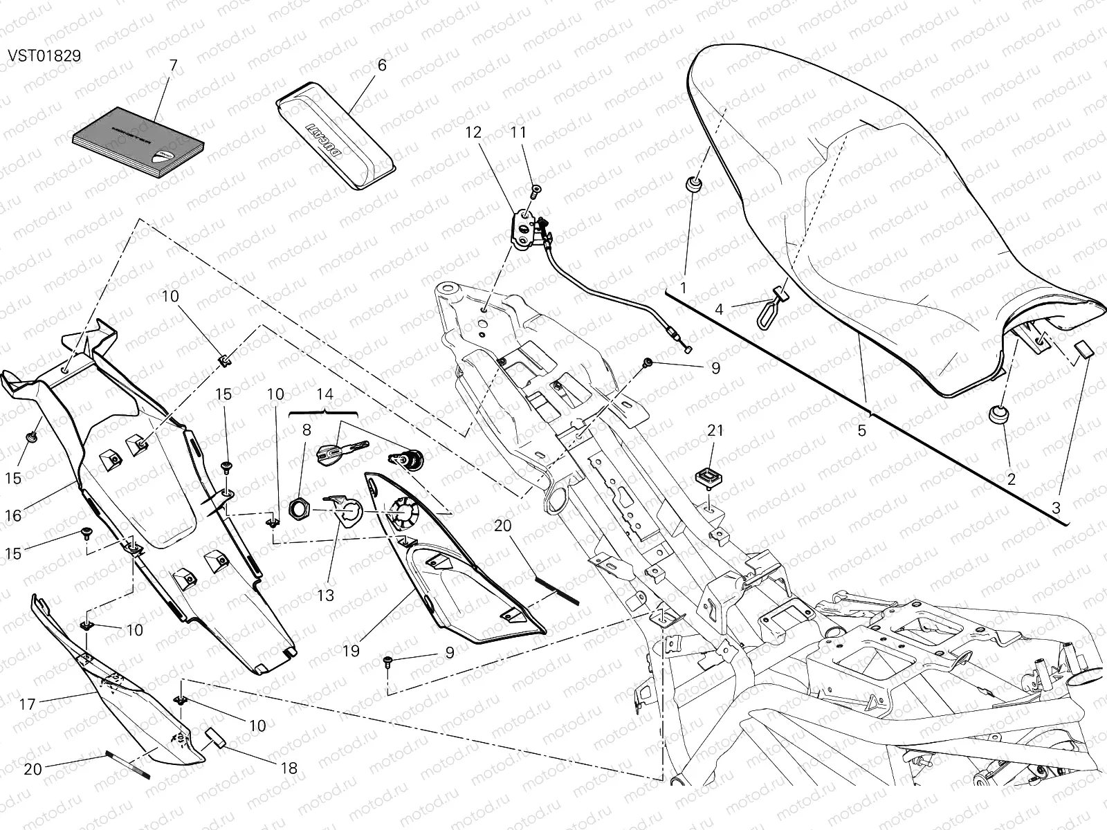 SEAT [MOD:M 797;XCO:NGWS,R]