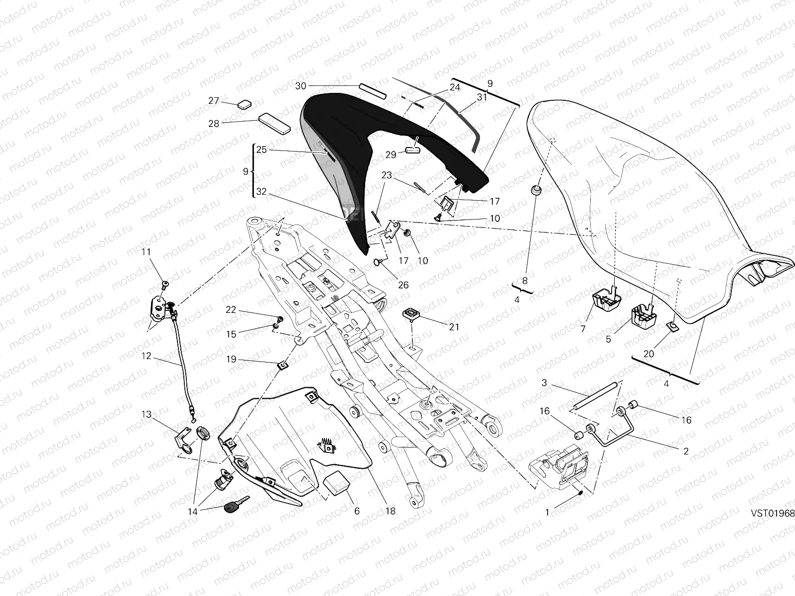 SEAT [MOD:M821STEA]