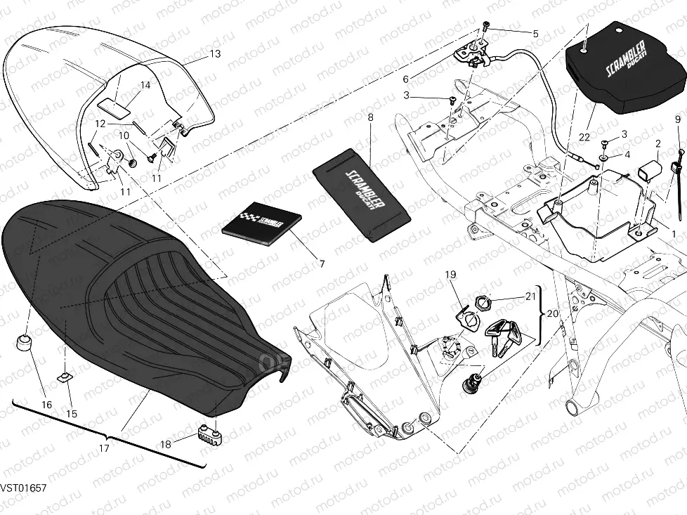 SEAT [MOD:SCR800CR]