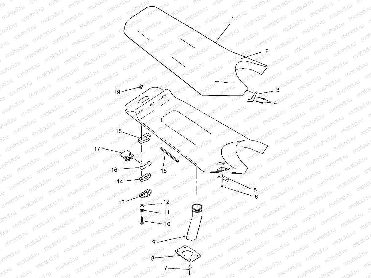 SEAT SL 650 STD B954358 (4932923292A011) | SEAT SL 650 STD B954358 (4932923292A011)