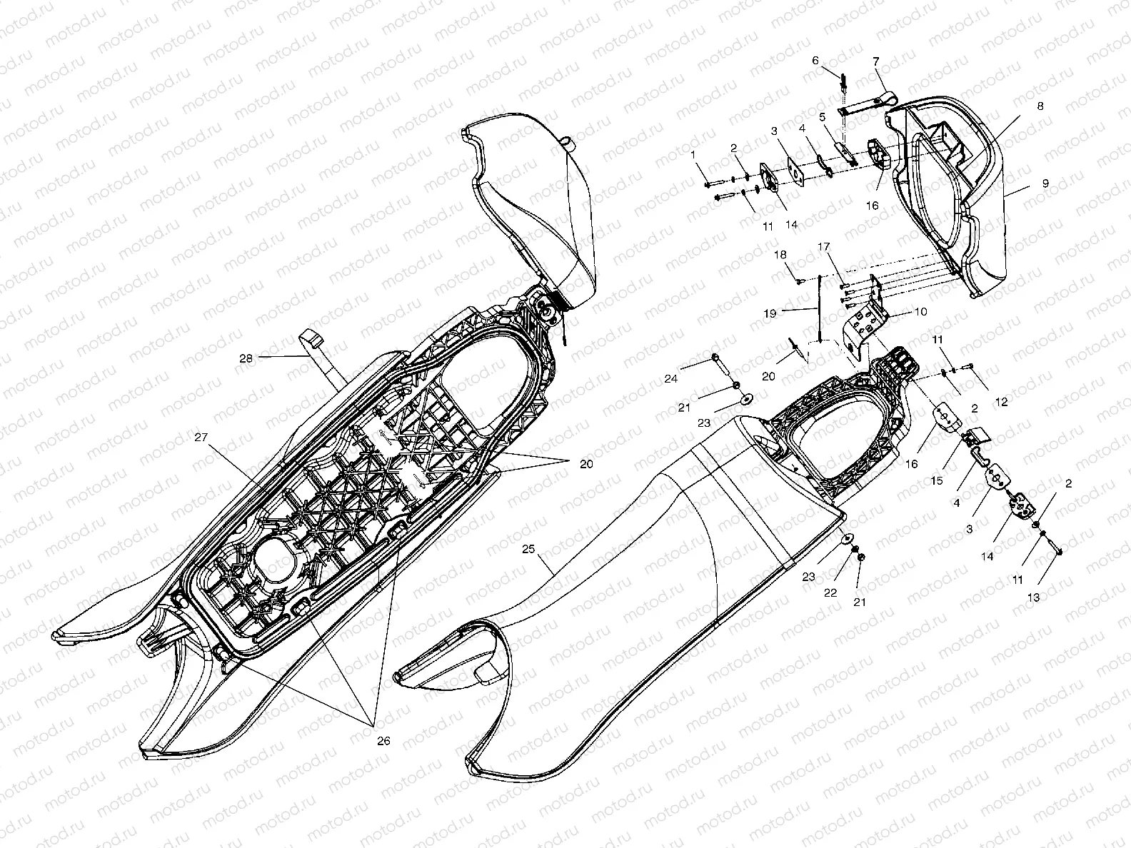 SEAT - W005199D (4955825582A013) | SEAT - W005199D (4955825582A013)