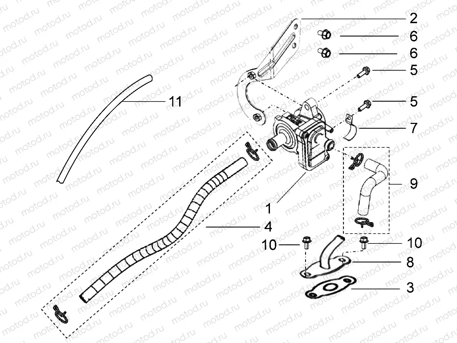 secondary air control valve