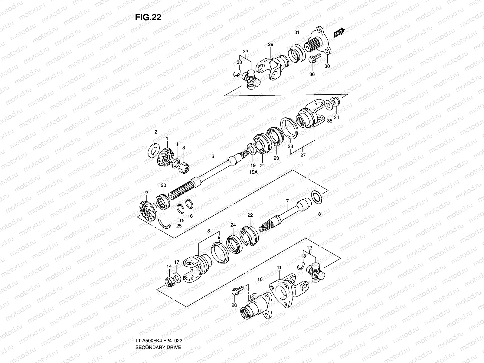 SECONDARY DRIVE