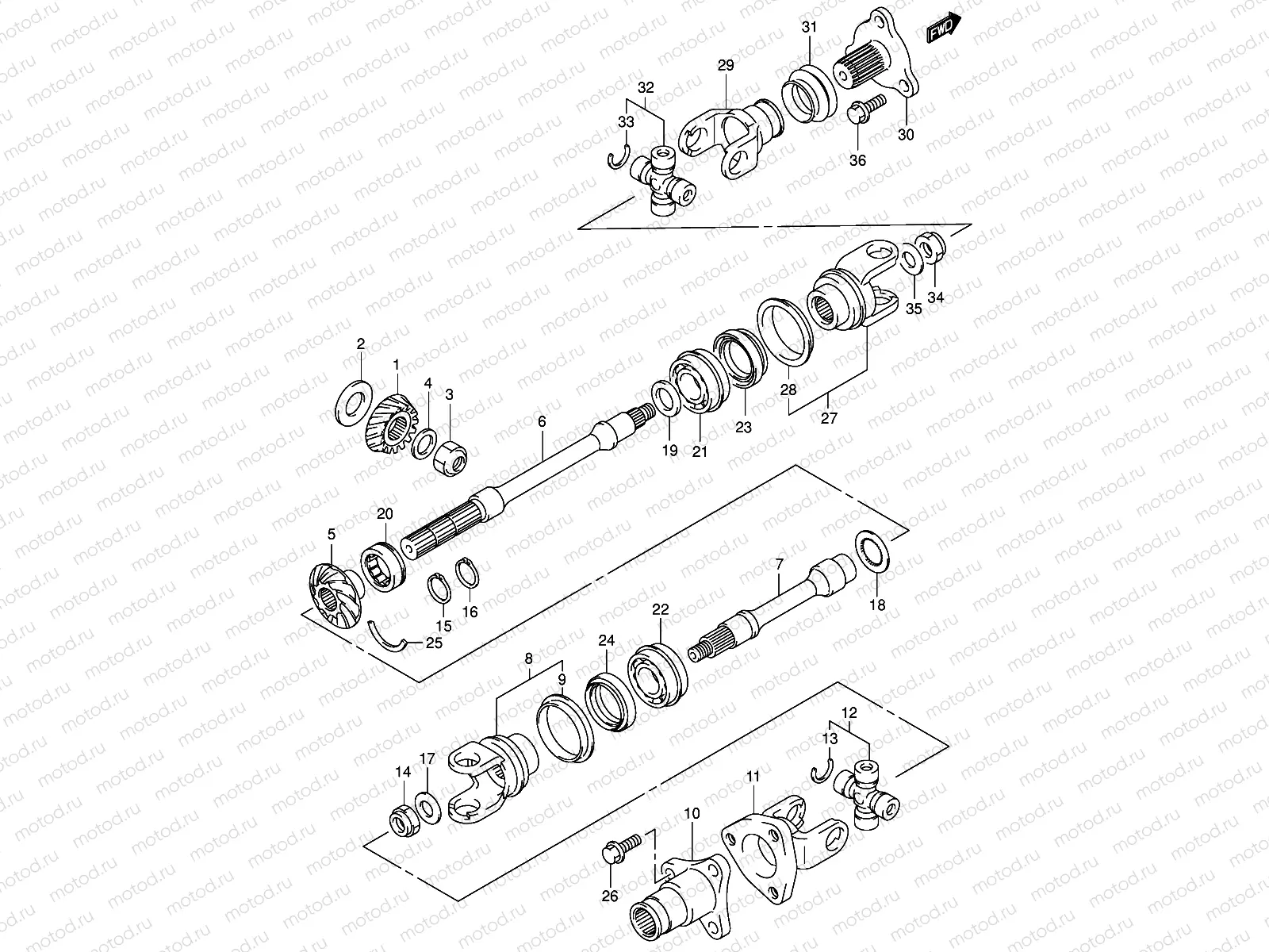 SECONDARY DRIVE