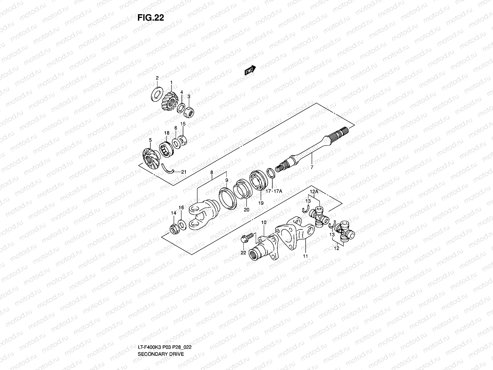 SECONDARY DRIVE