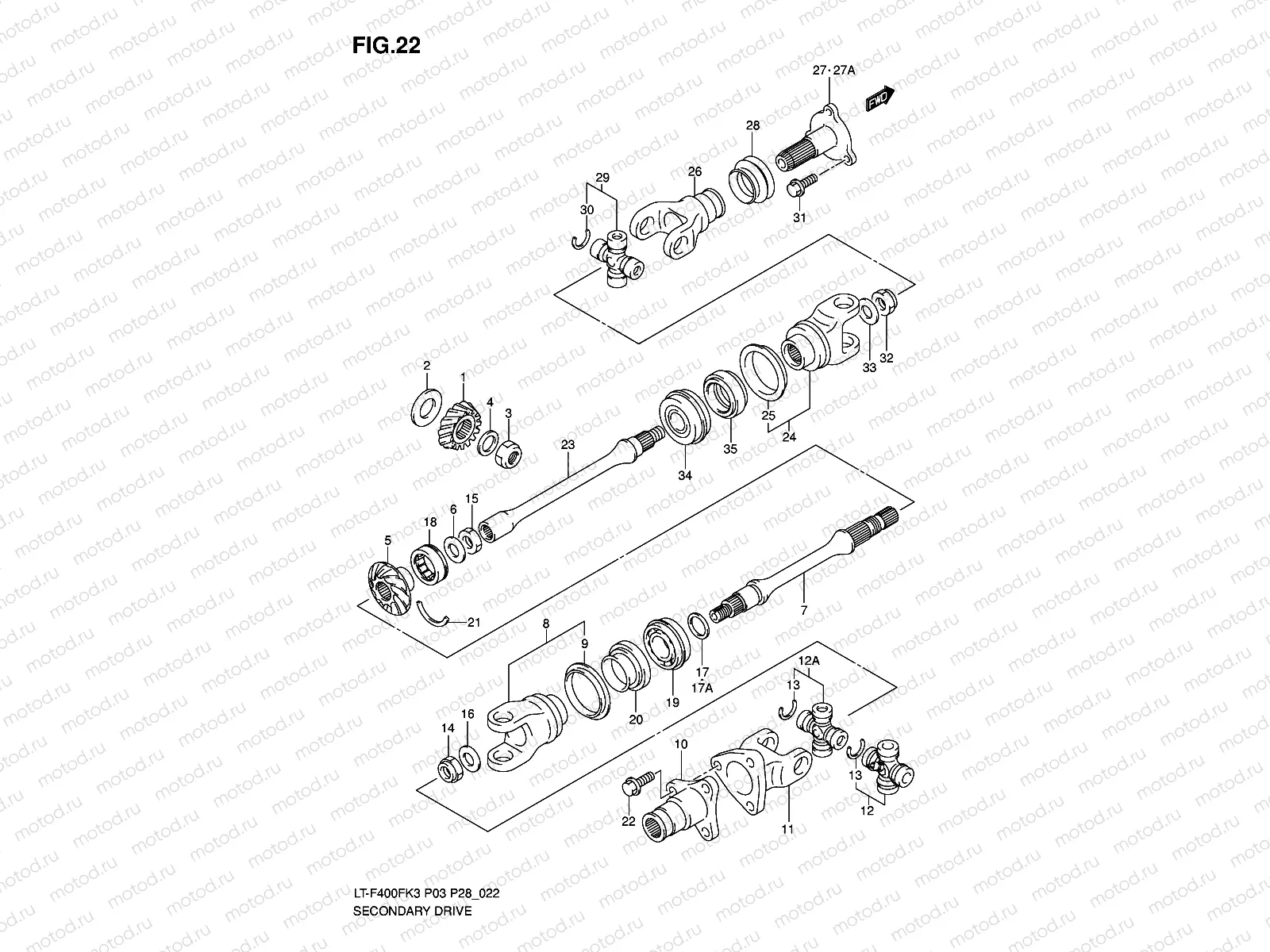 SECONDARY DRIVE