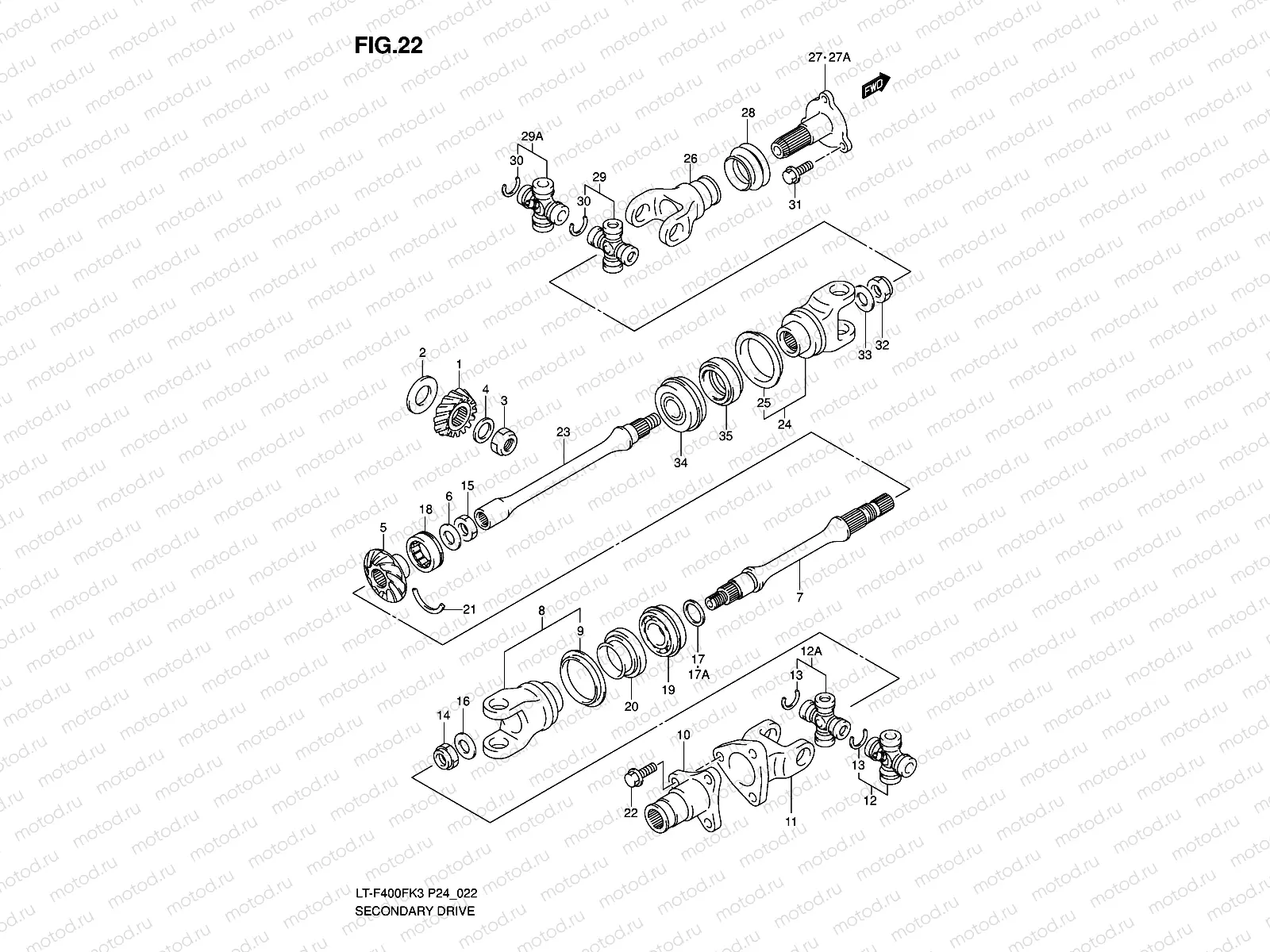 SECONDARY DRIVE