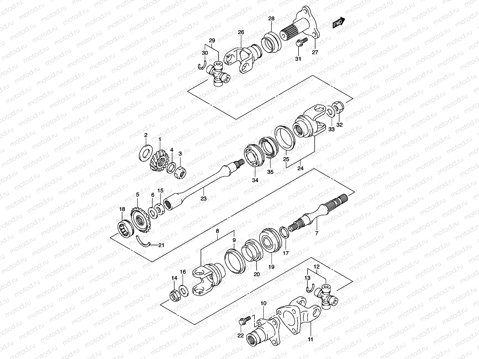 SECONDARY DRIVE