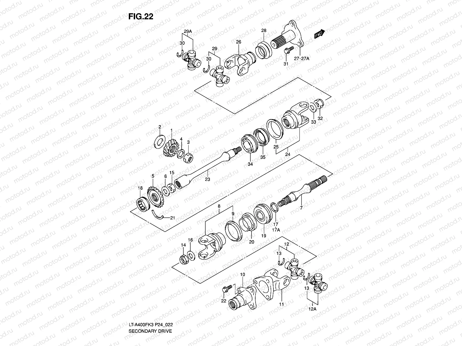 SECONDARY DRIVE