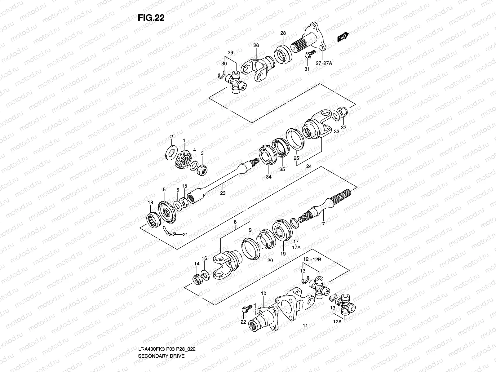 SECONDARY DRIVE