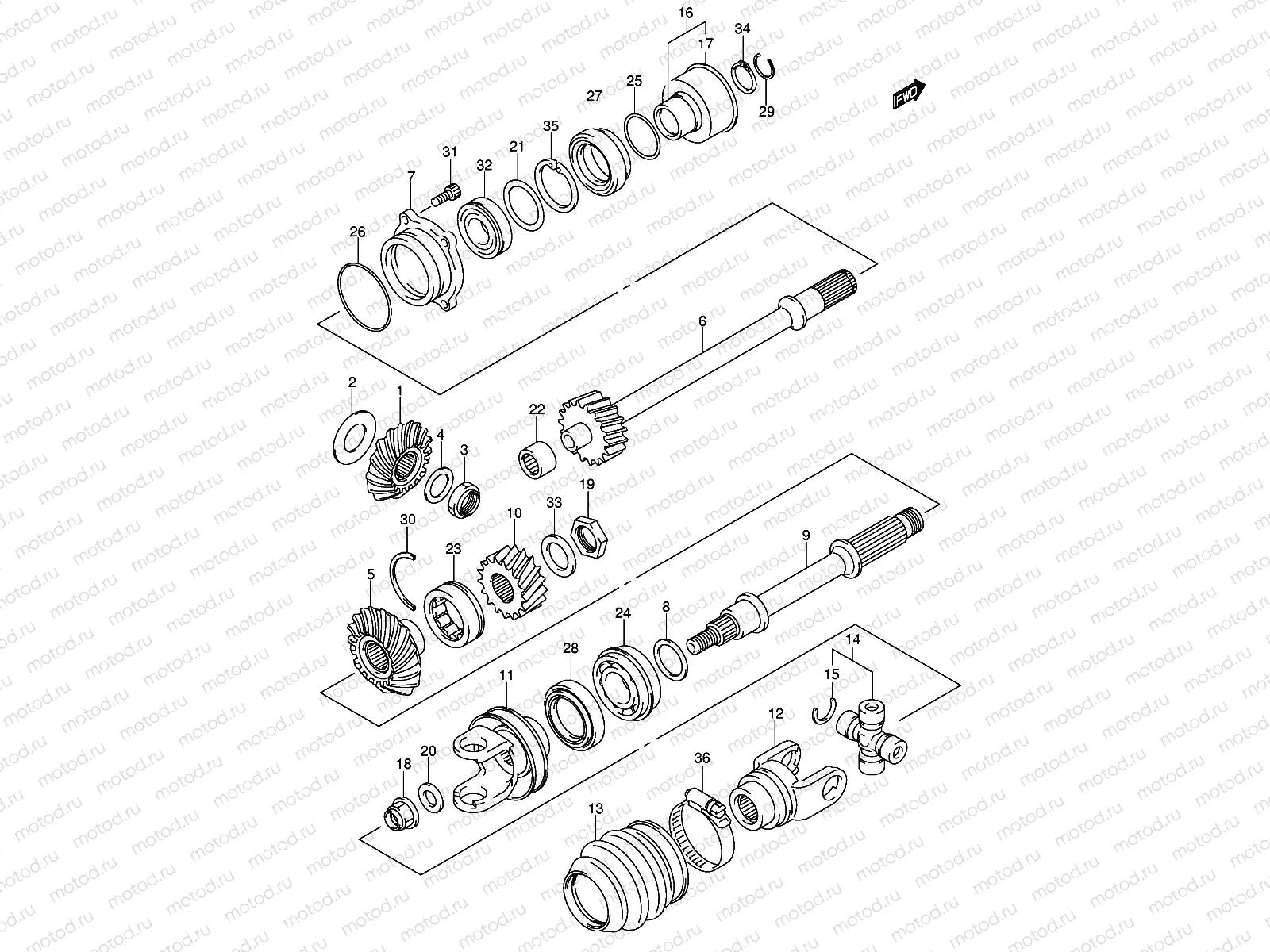 SECONDARY DRIVE