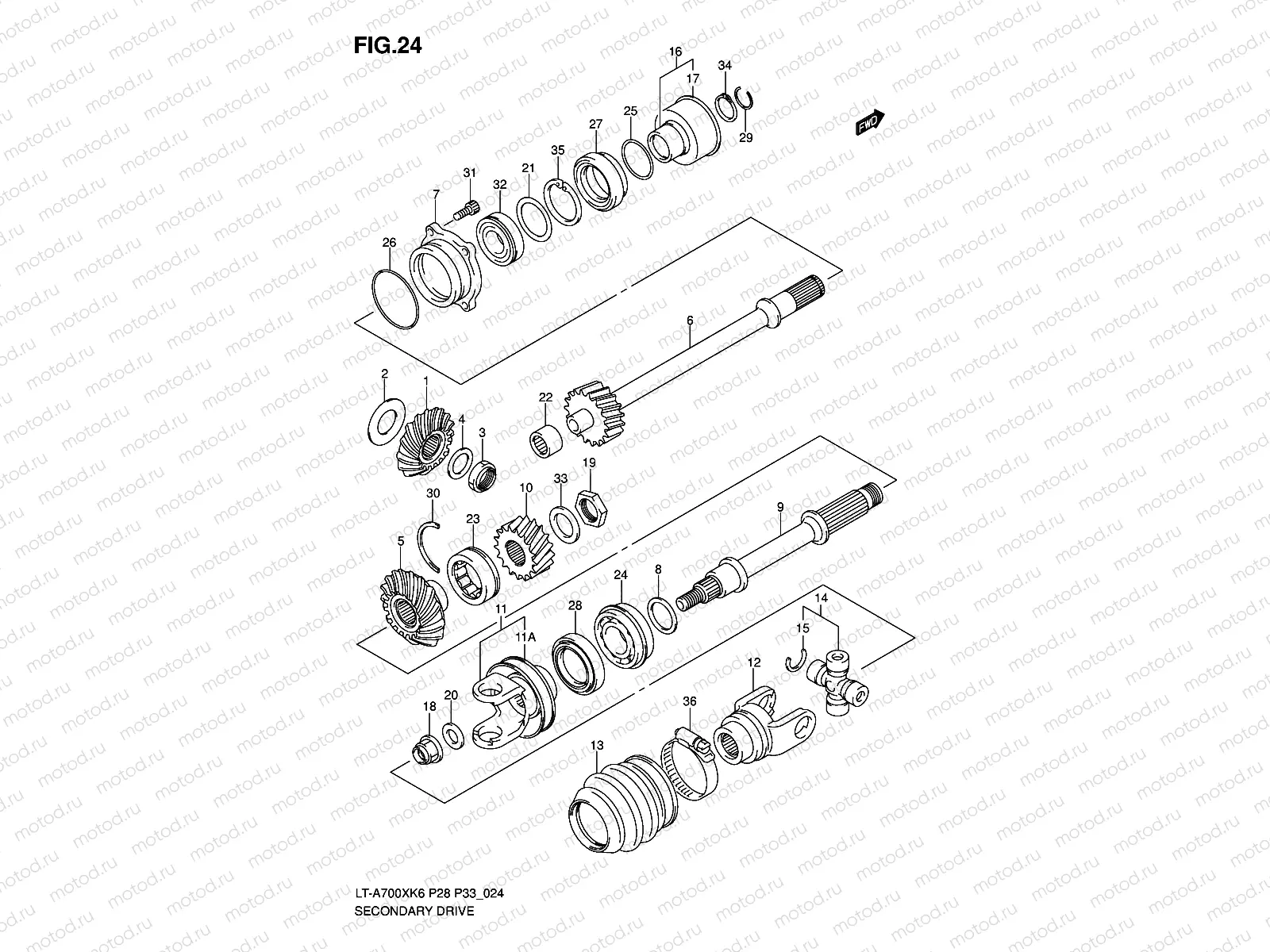 SECONDARY DRIVE