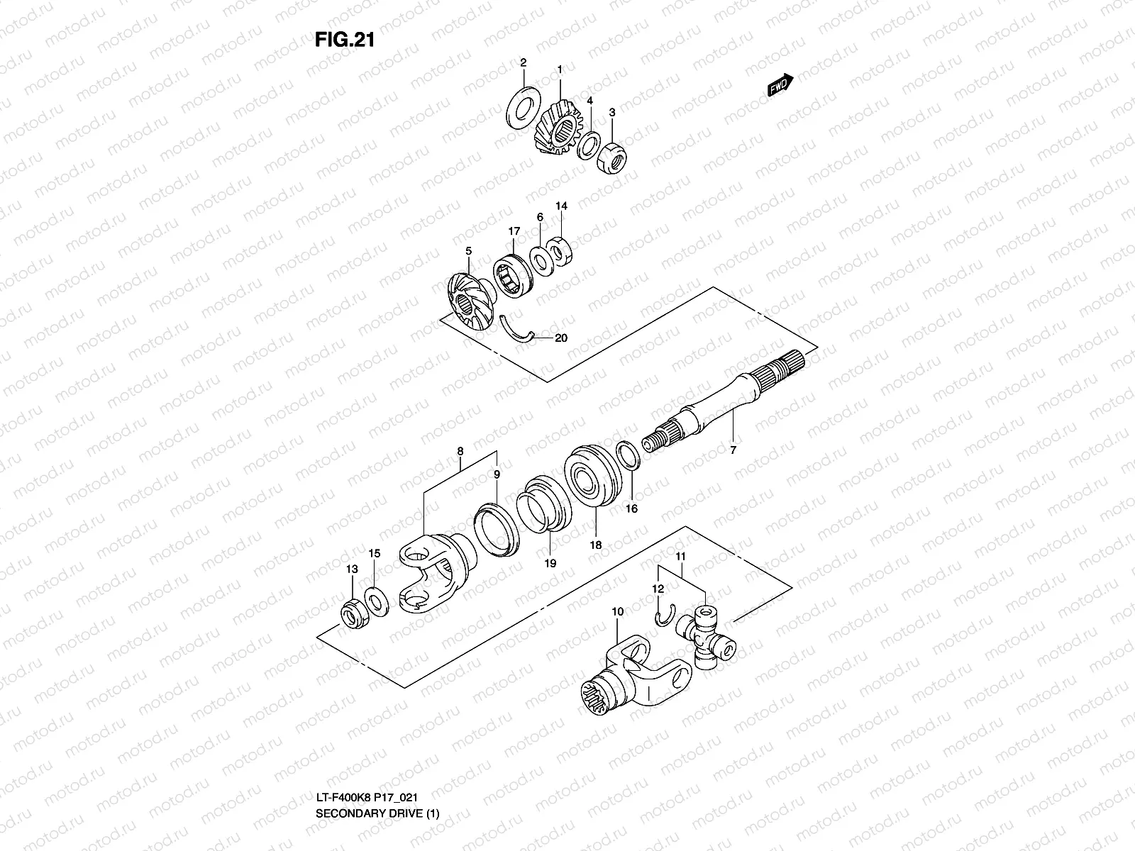 SECONDARY DRIVE (P17)