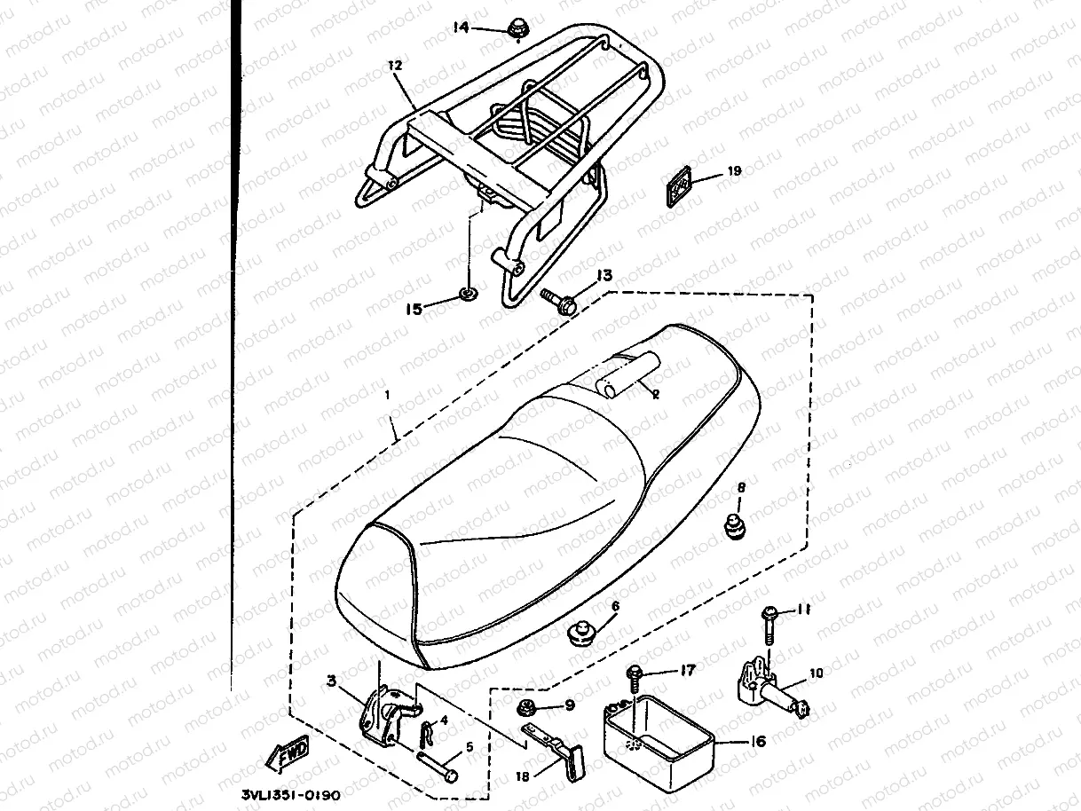 SELLE & PORTE BAGAGES