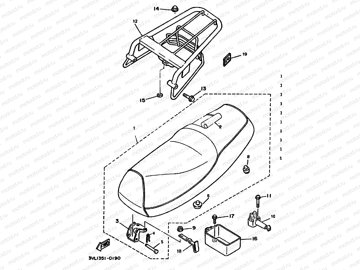 SELLE & PORTE BAGAGES