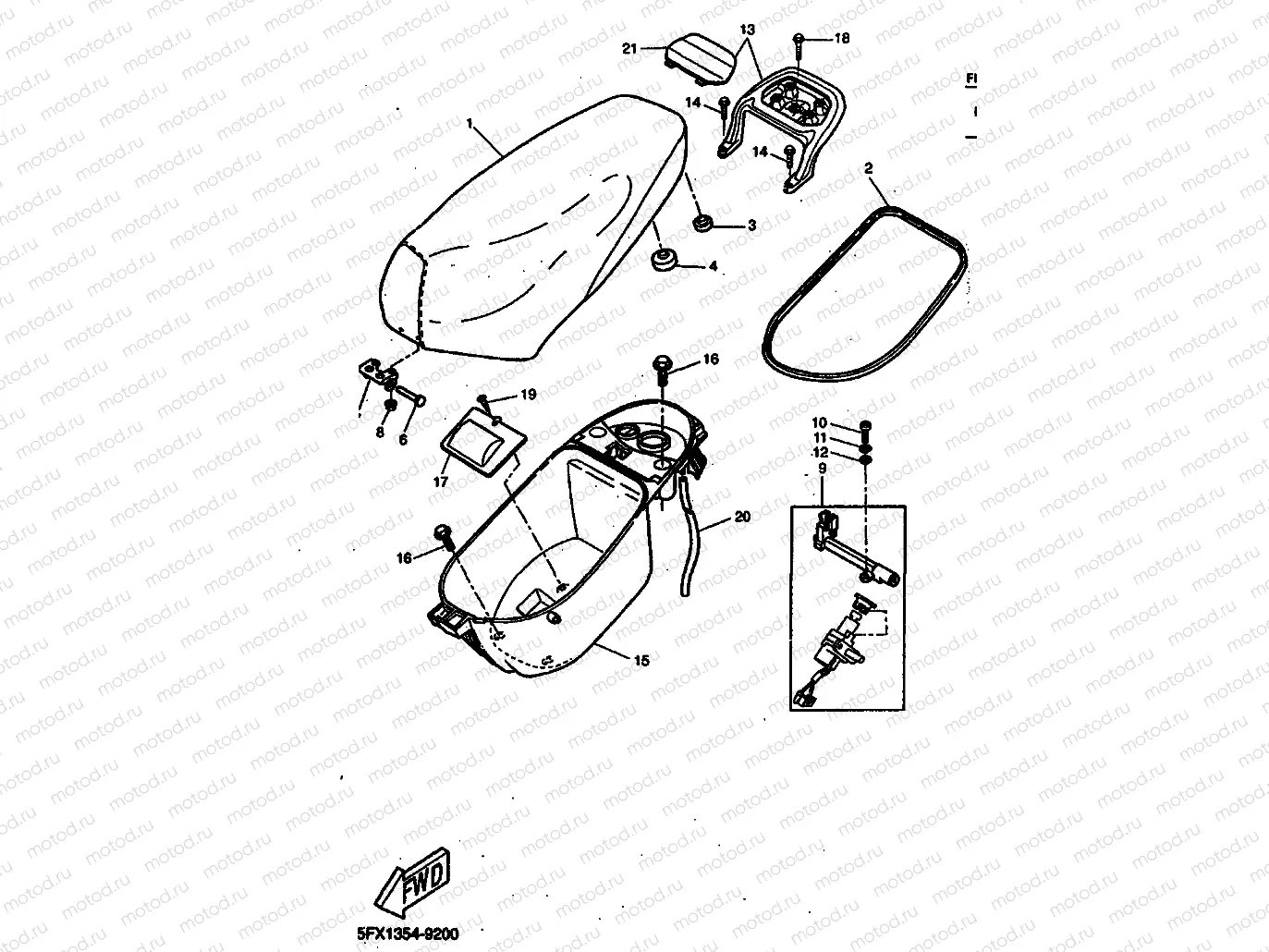 SELLE & PORTE BAGAGES