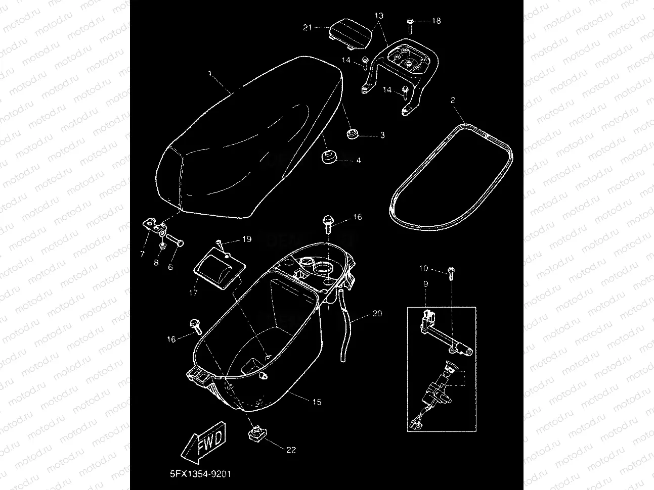SELLE & PORTE BAGAGES