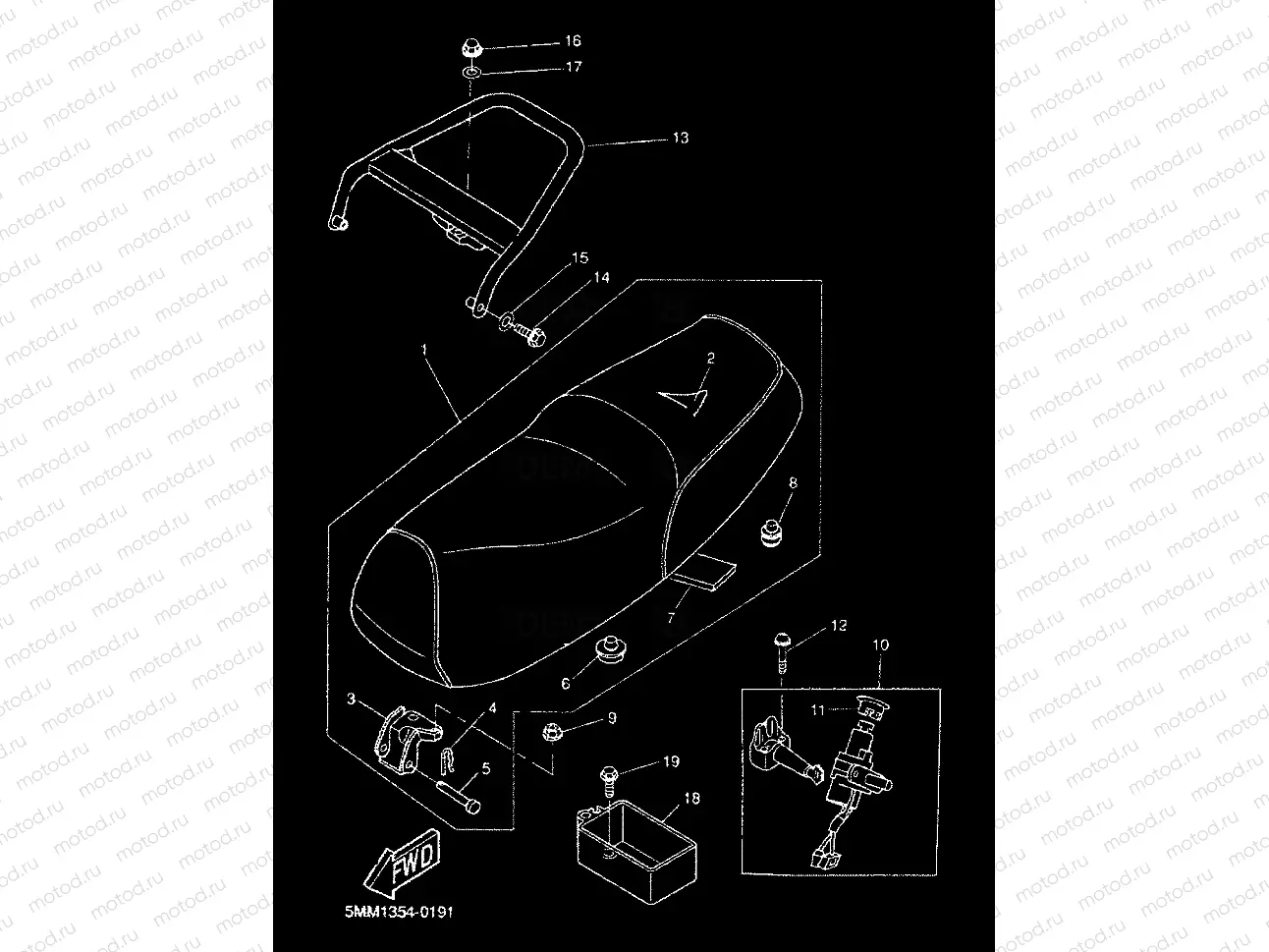 SELLE & PORTE BAGAGES