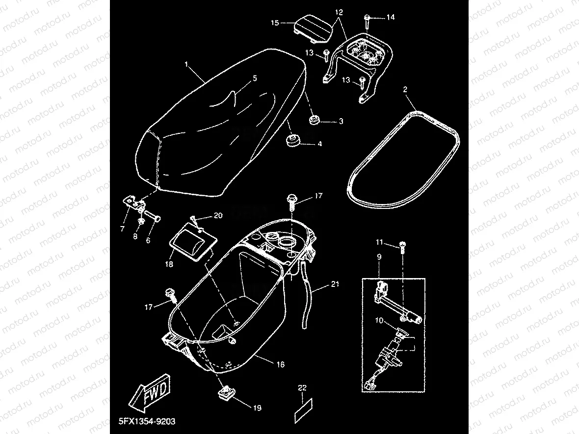 SELLE & PORTE BAGAGES
