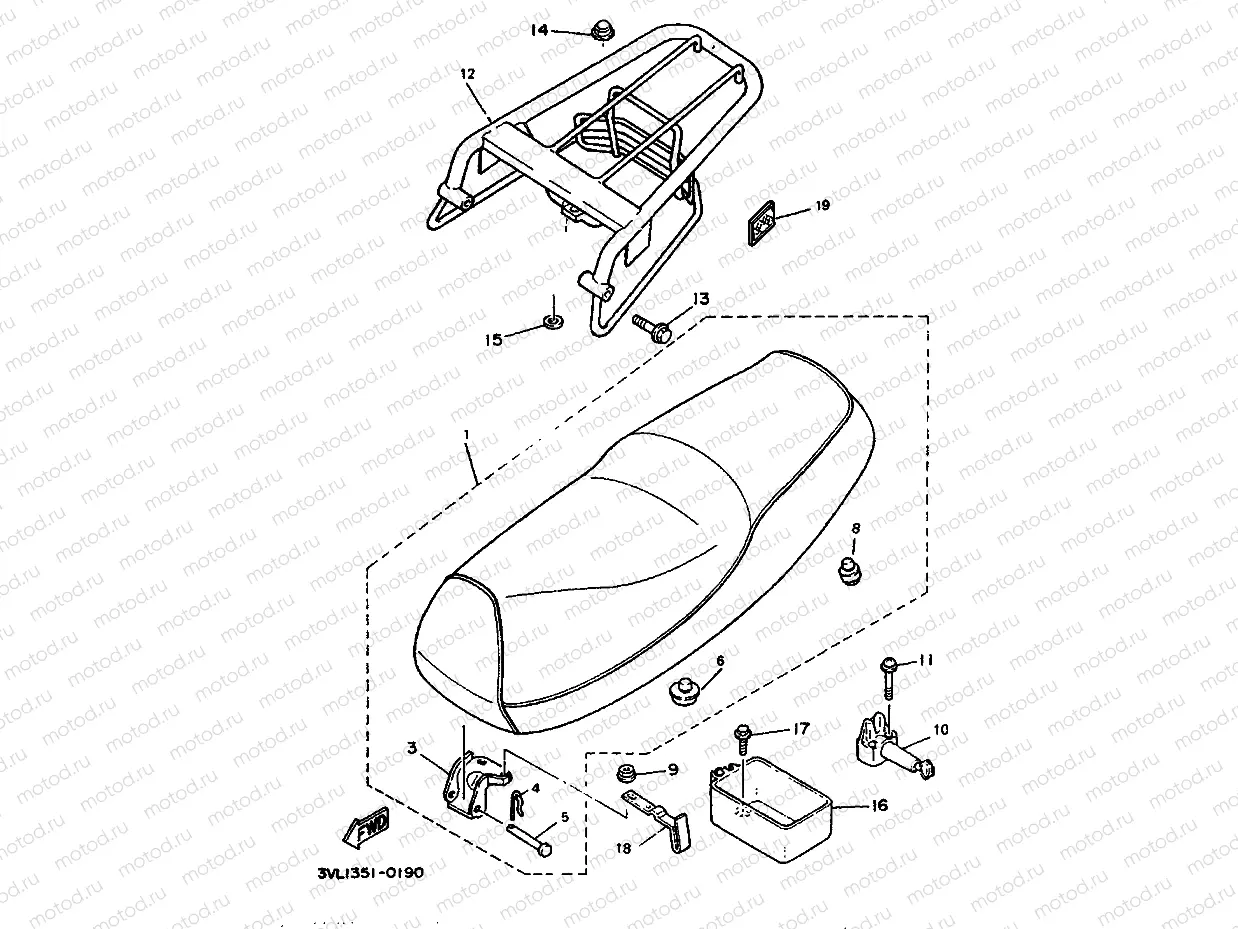 SELLE & PORTE BAGAGES