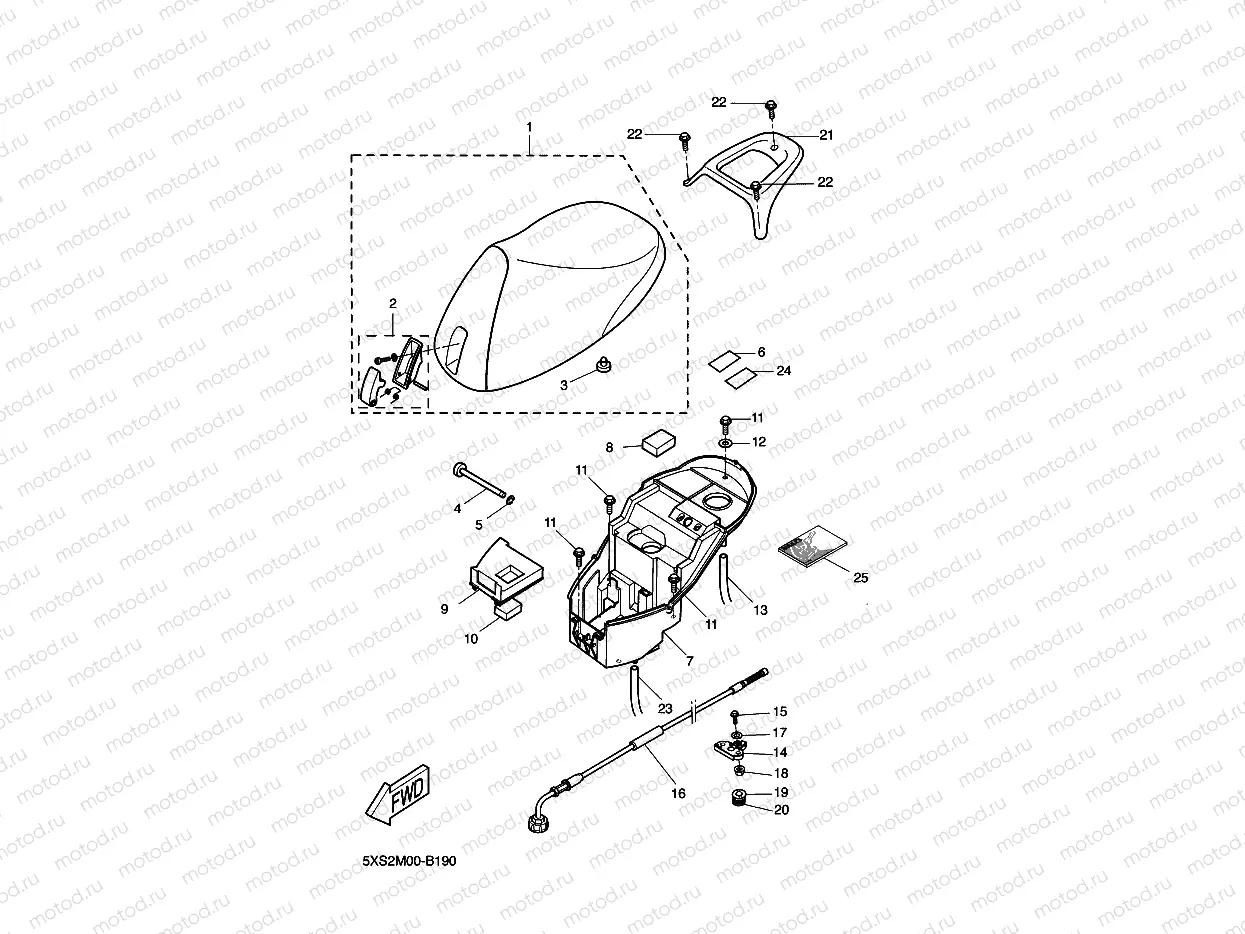 SELLE & PORTE BAGAGES
