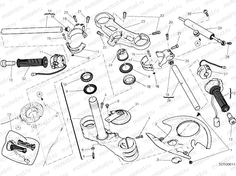 SEMIMANUBRI - AMMORTIZZATORE DI STERZO » UNCLASSIFIED